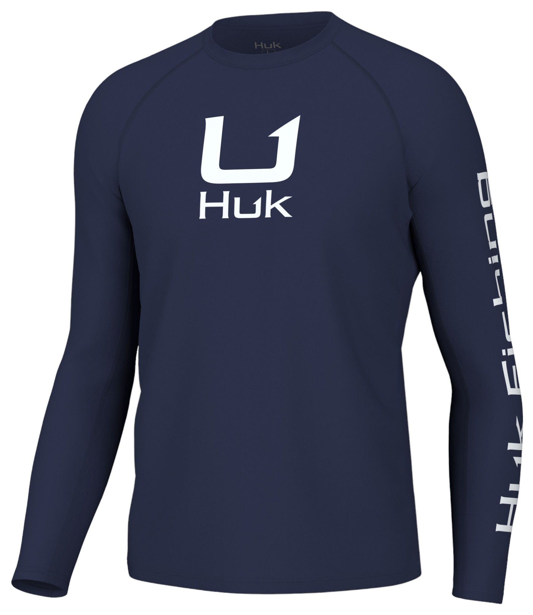 HUK Men's Icon Crew Neck Long Sleeve T-Shirt