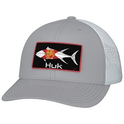 Huk Performance Fishing Fitted Hat Yellow Fishing The Ripper The Grim Ripper