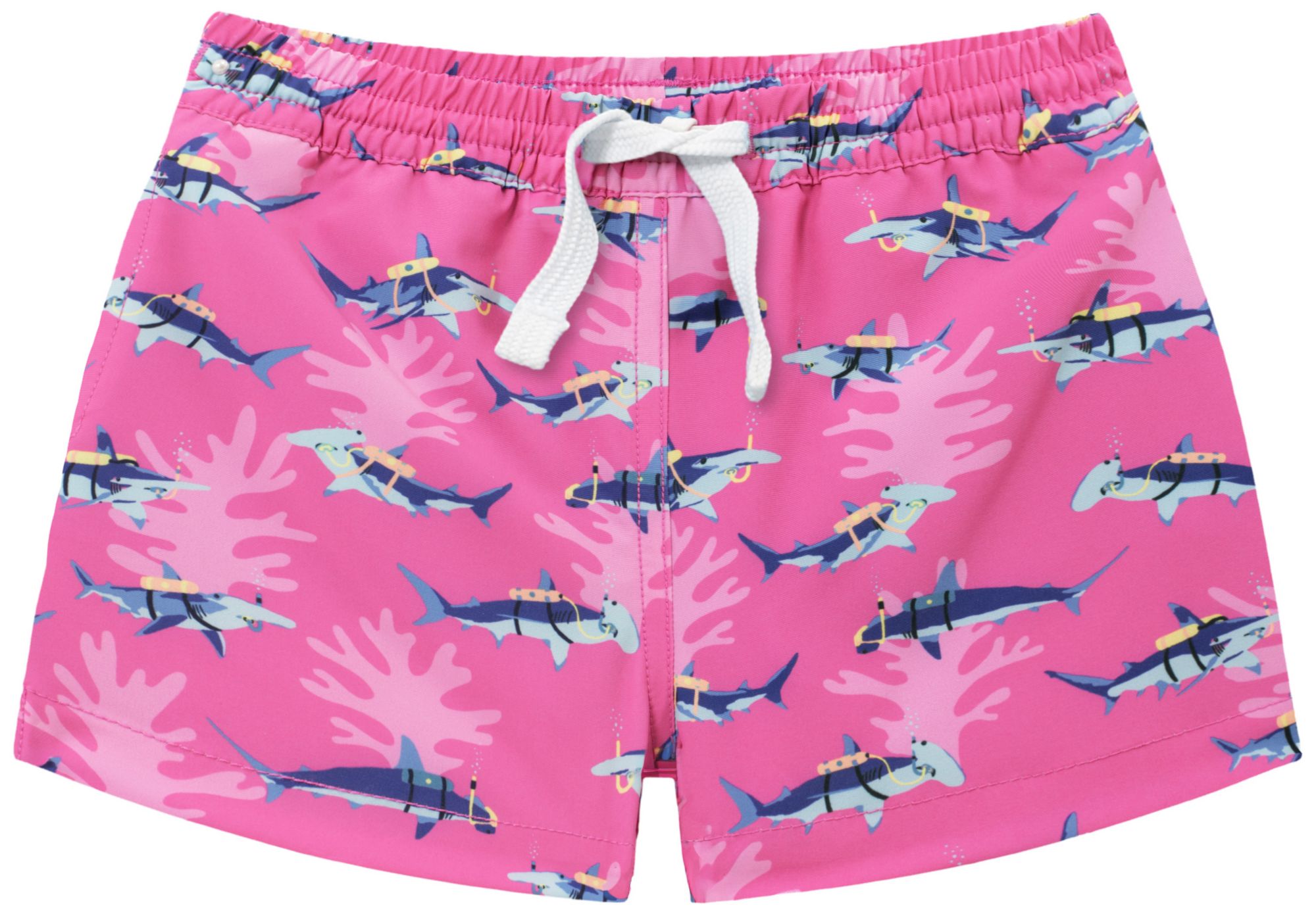Chubbies Boys' Shorter Classic Swim Trunks - Pink