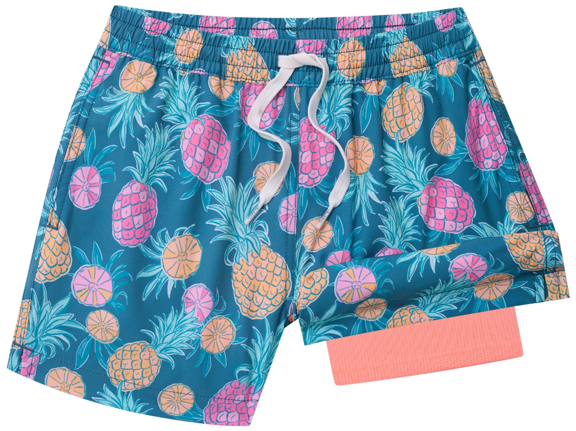 chubbies Boys' Shorter Classic Lined Swim Trunks
