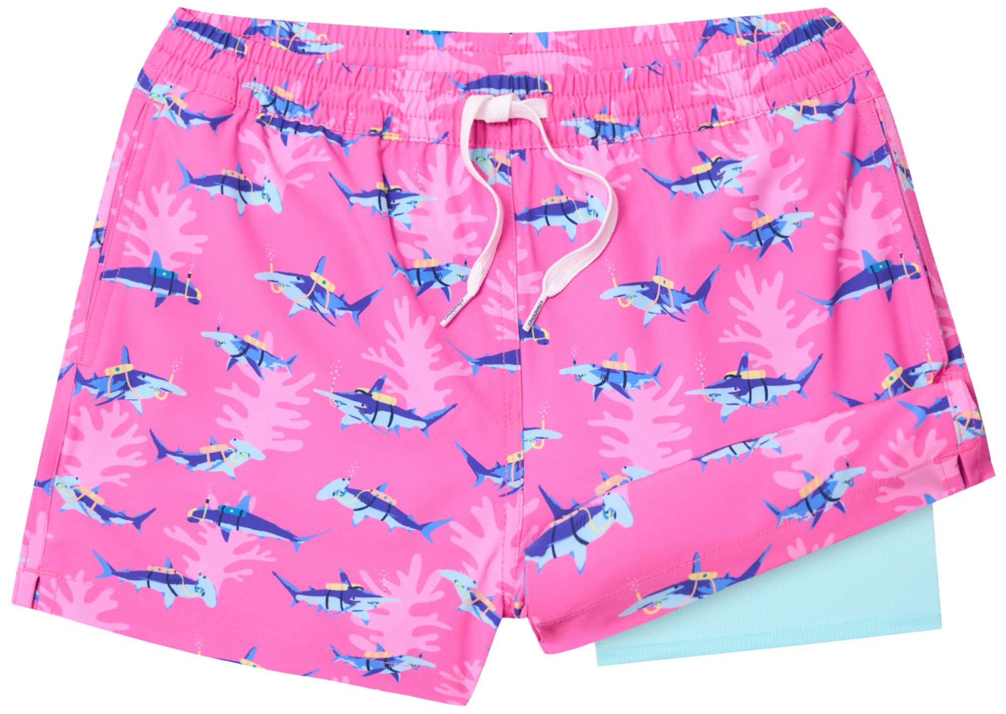 chubbies Boys' Shorter Classic Lined Swim Trunks