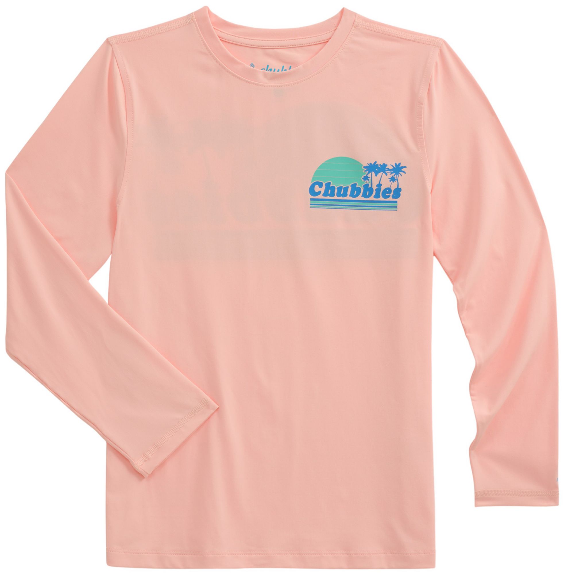 Chubbies Boys' Sun Long-Sleeve Crewneck Rashguard