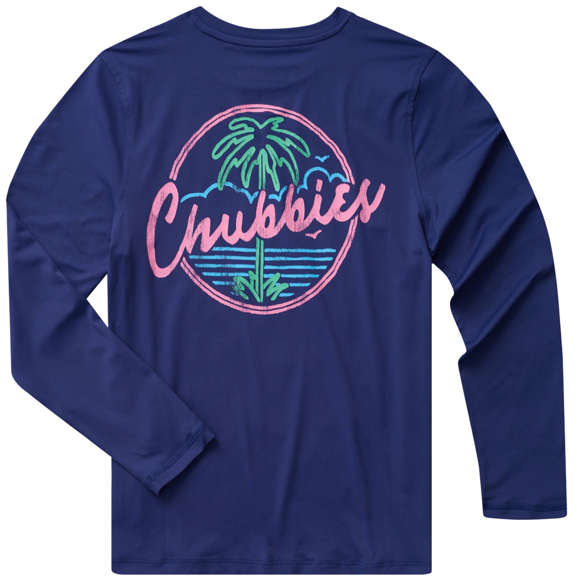 Chubbies Boys' Sun Long Sleeve Crewneck Shirt