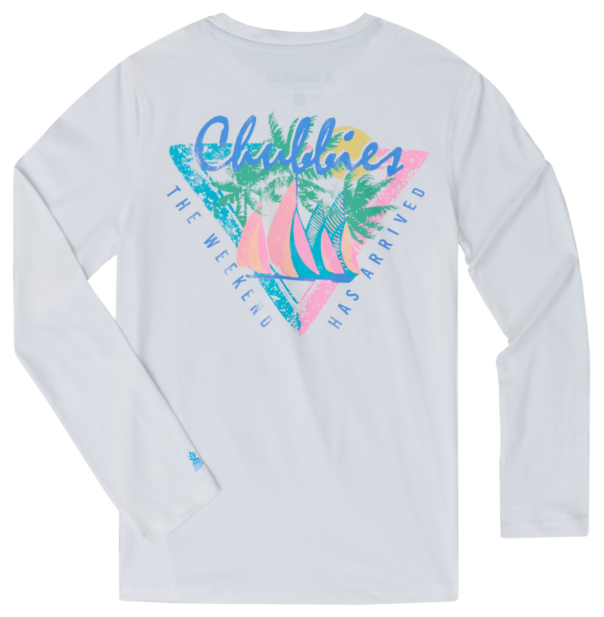 Chubbies Boys' Sun Long-Sleeve Crewneck Rashguard