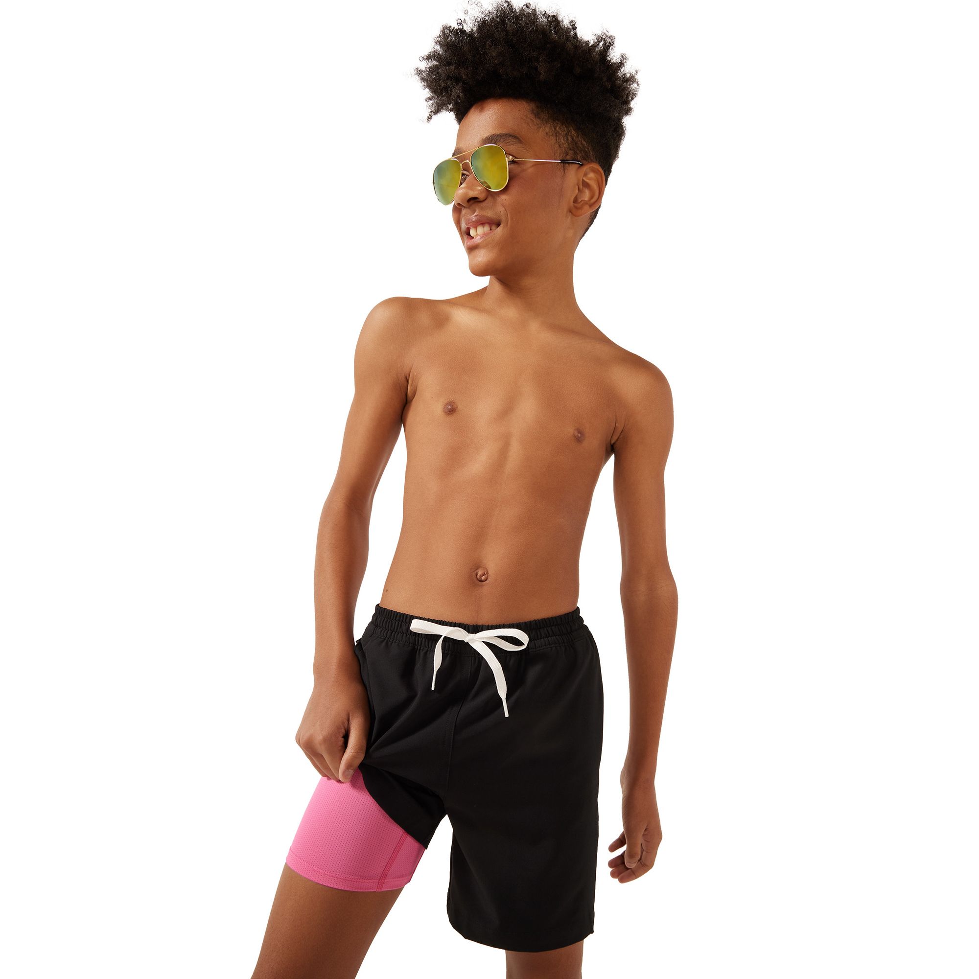 Chubbies Boys' Classic Lined Swim Trunks
