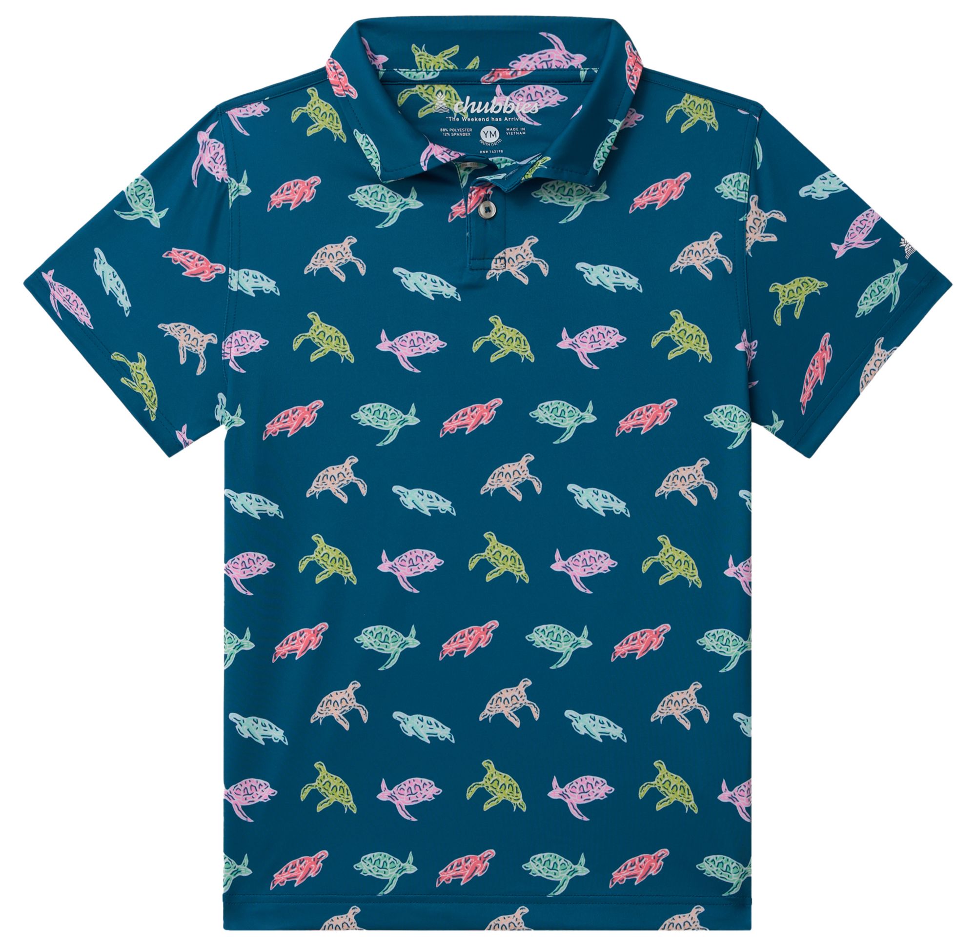 Chubbies Boys' Performance Polo