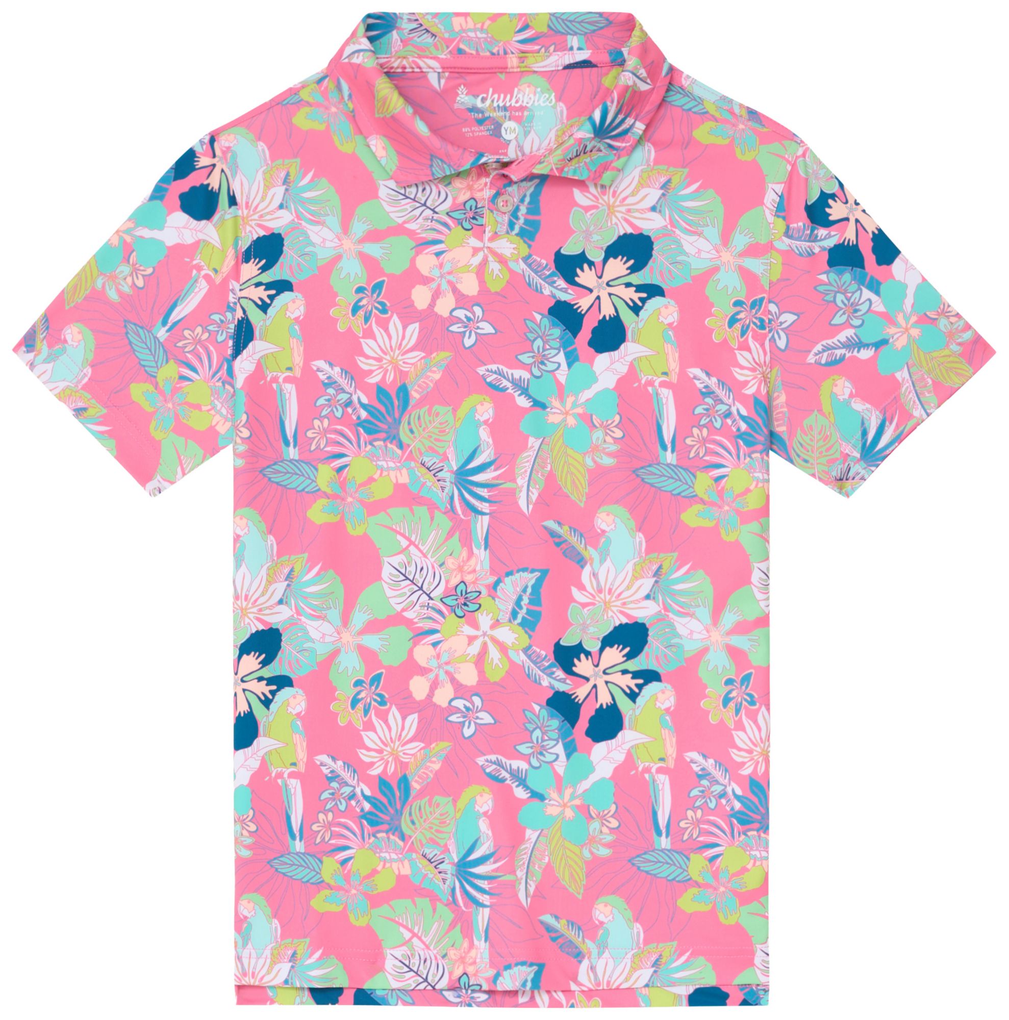 Chubbies Boys' Performance Polo