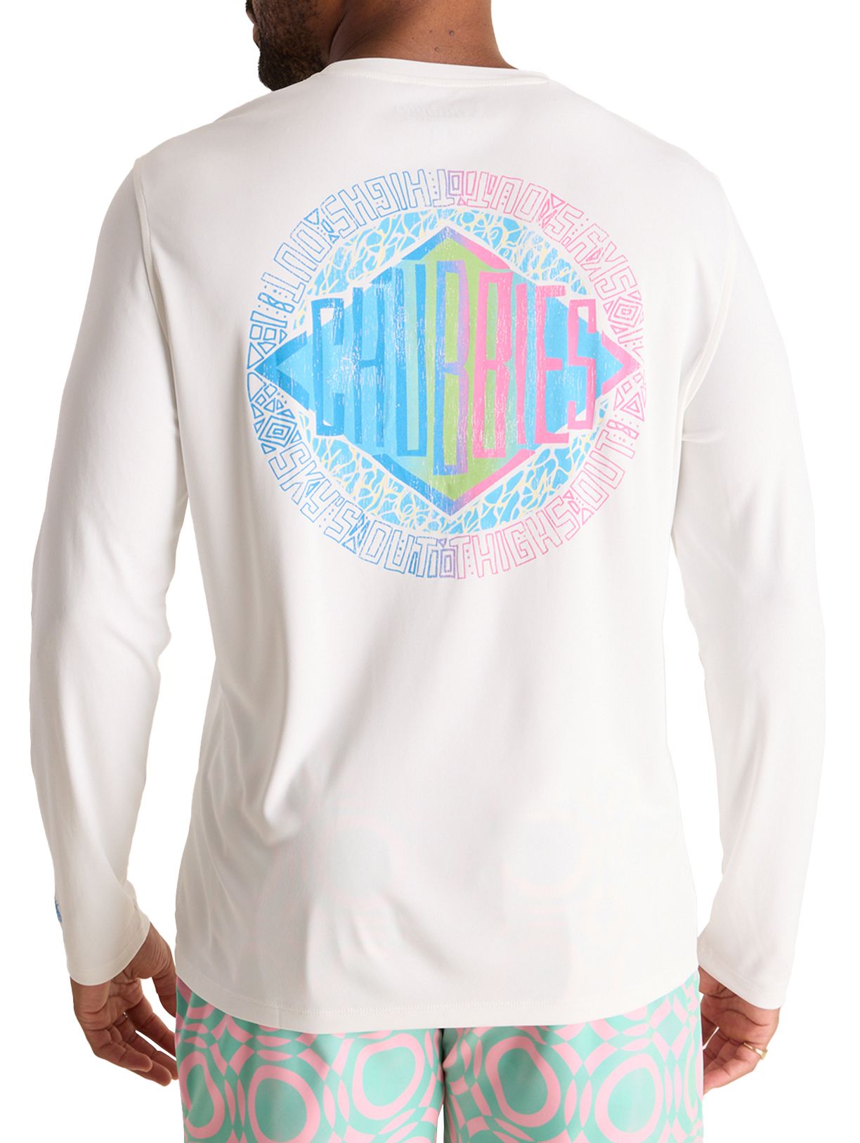 Chubbies Men's Sun Crew Rash Guard