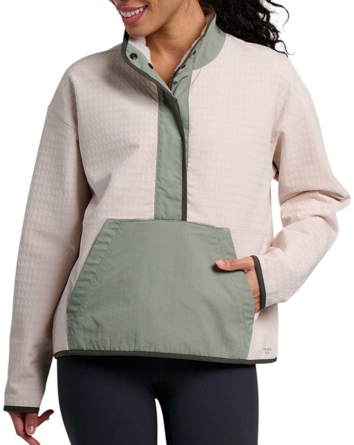 Free Fly Women's Gridback Fleece Pullover