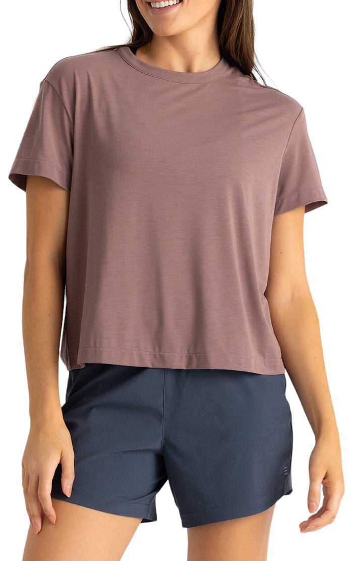 Free Fly Women's Elevate Lightweight Short Sleeve T-Shirt