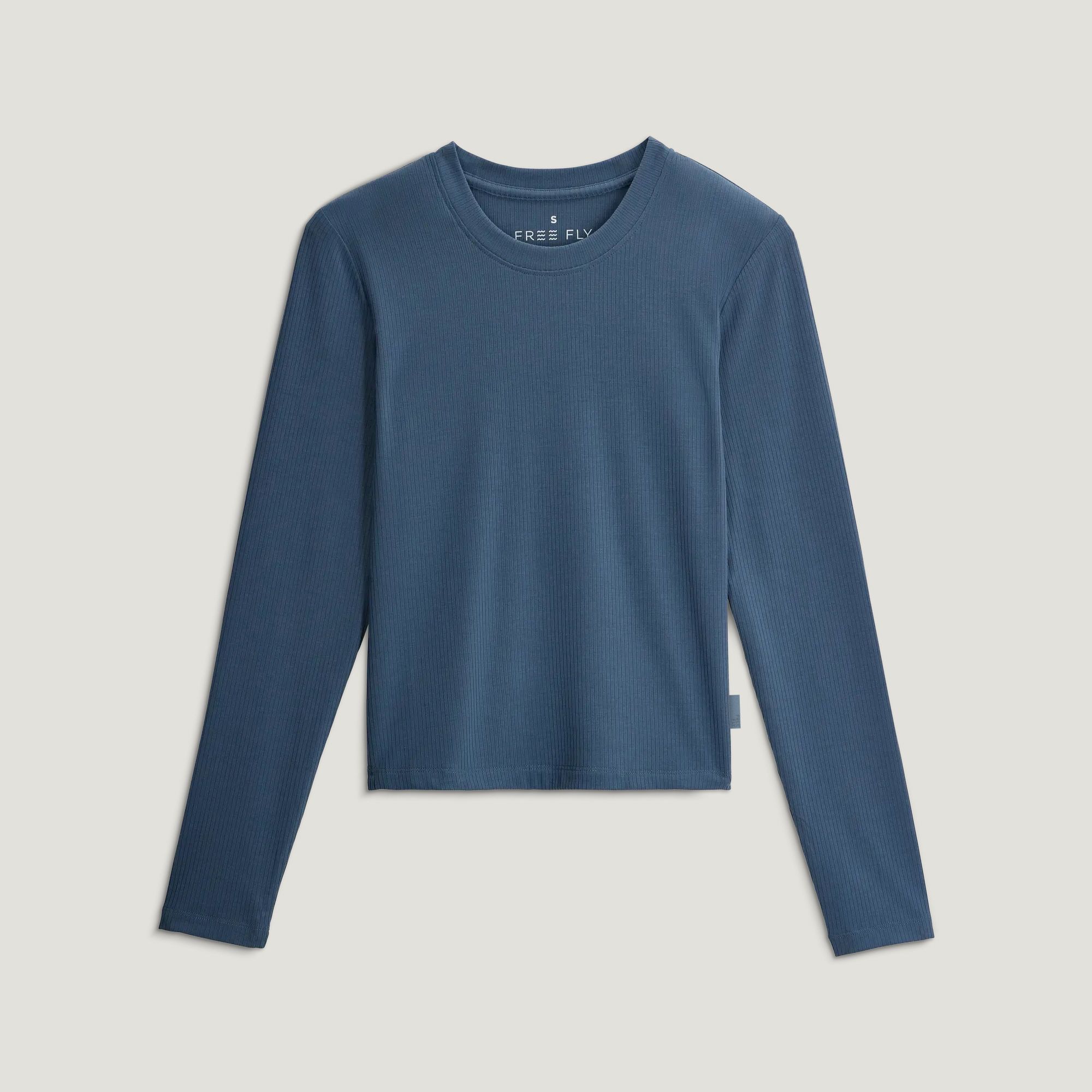 Free Fly Women's Ribbed Bamboo Long Sleeve