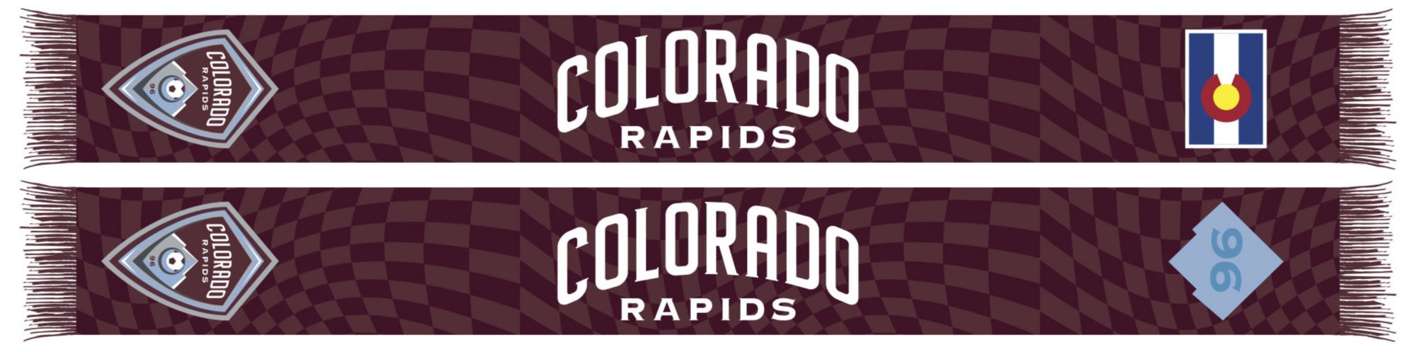 Ruffneck Scarves Colorado Rapids Jersey Hook Multicolor Scarf