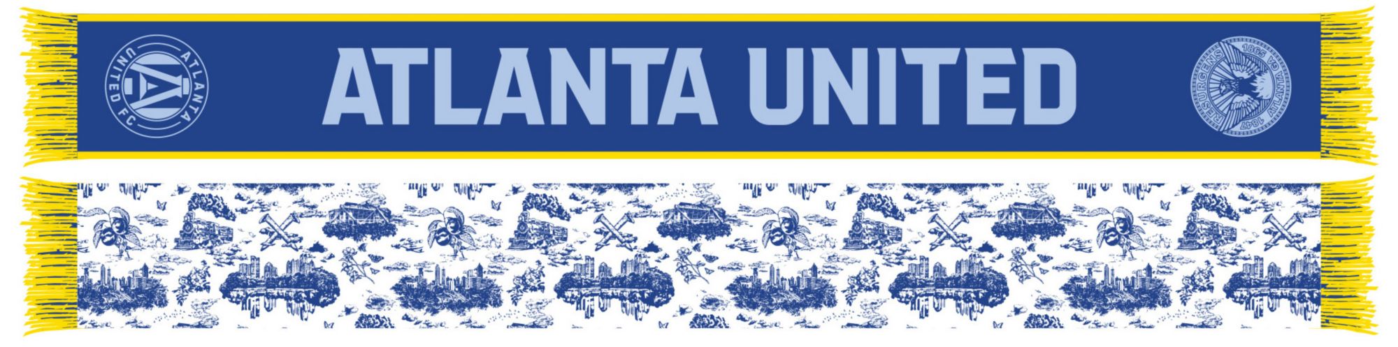 Ruffneck Scarves Atlanta United Jersey Hook Multicolor Scarf