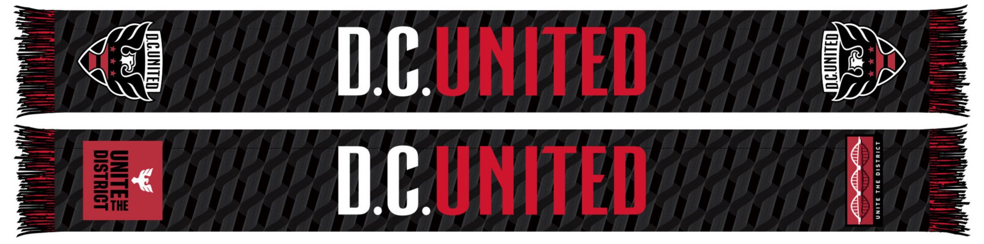 Ruffneck Scarves D.C. United Jersey Hook Multicolor Scarf