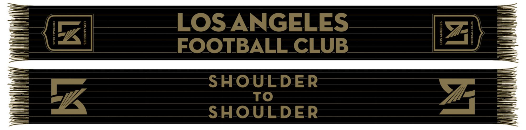 Ruffneck Scarves Los Angeles FC Jersey Hook Multicolor Scarf