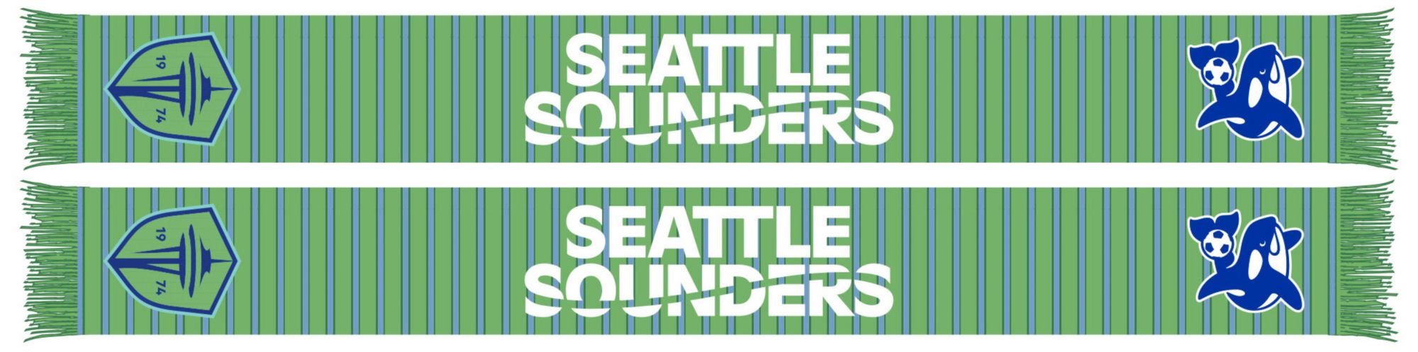 Ruffneck Scarves Seattle Sounders Jersey Hook Multicolor Scarf