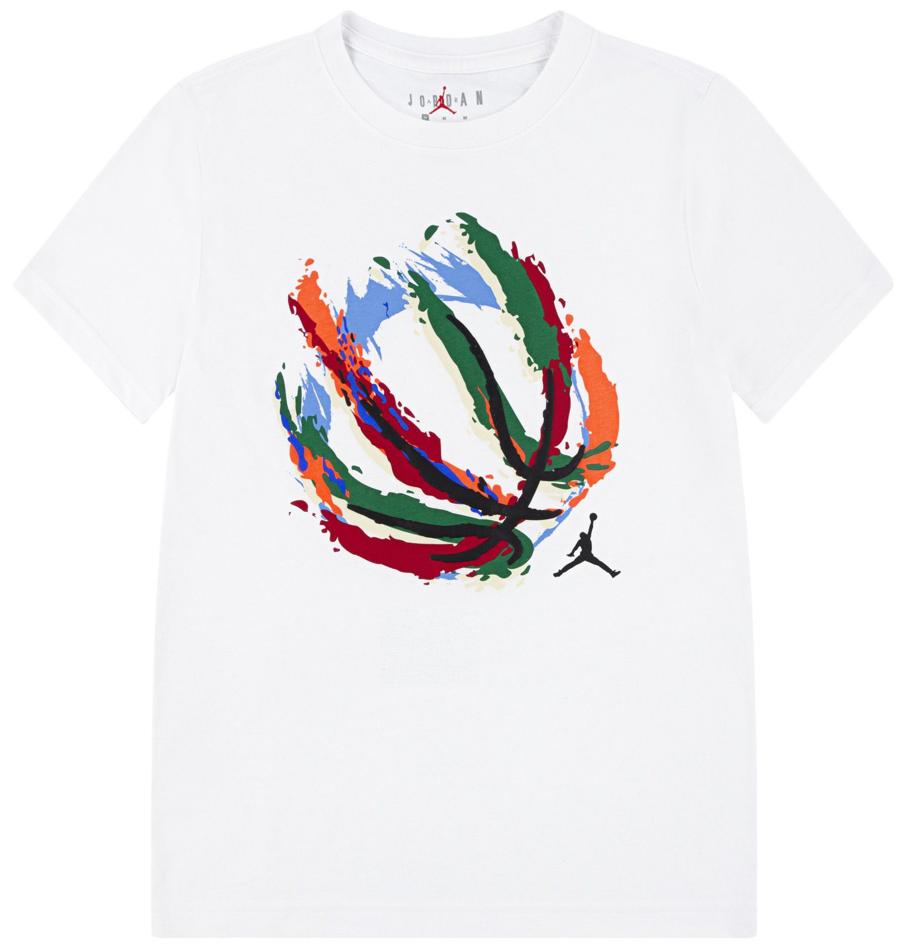 Jordan Kids' Basketball Fire Graphic T-Shirt