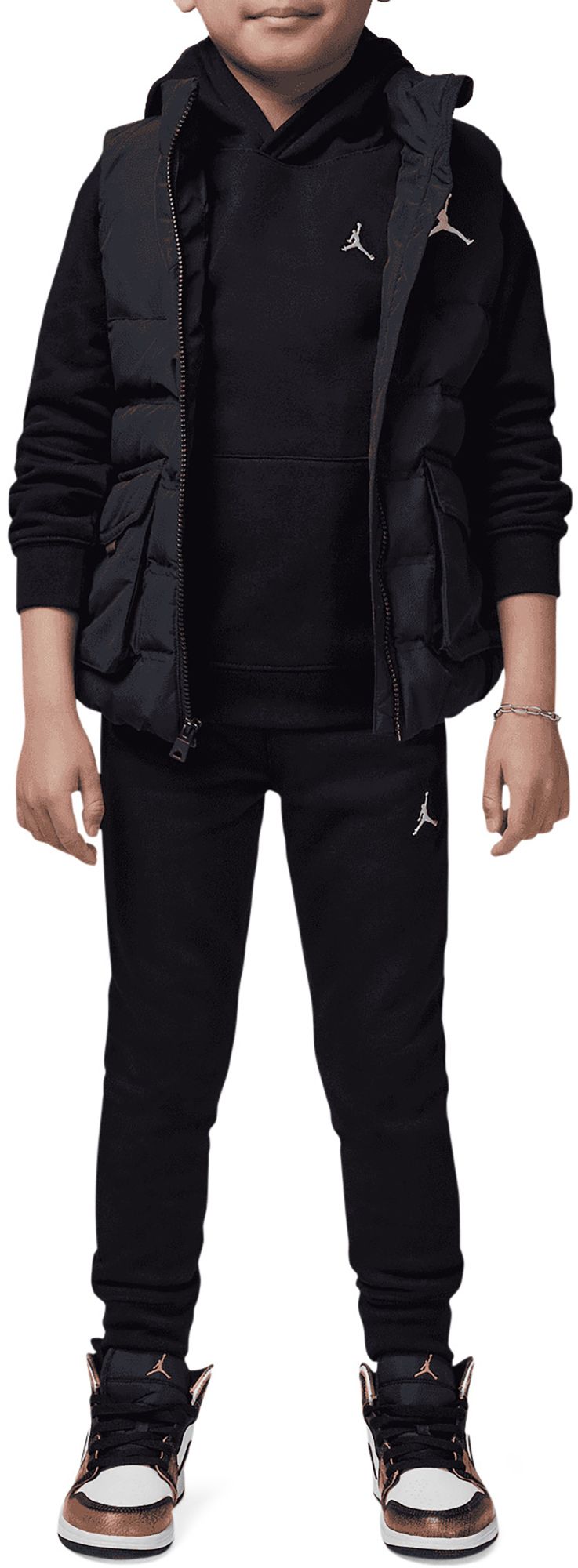 Jordan Little Kids' MJ Brooklyn Fleece Hoodie Set