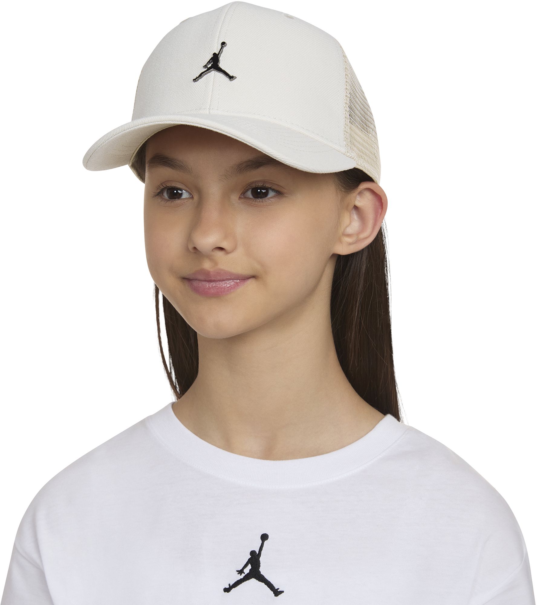 Jordan Kids' Metal Jumpman Trucker Hat - Brown