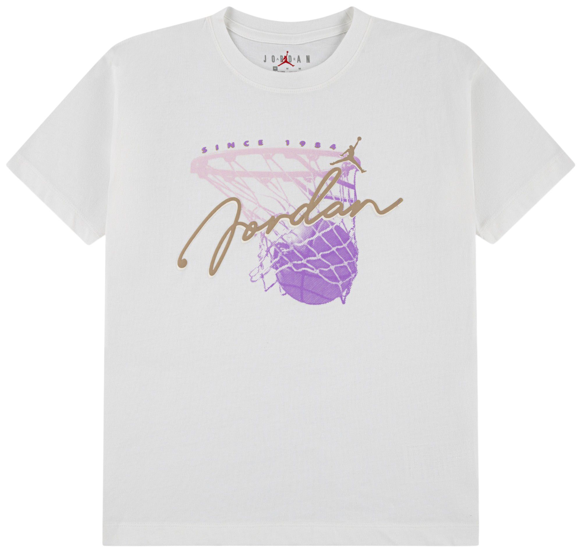 Jordan Girls' Classics Hoop Graphic T-Shirt