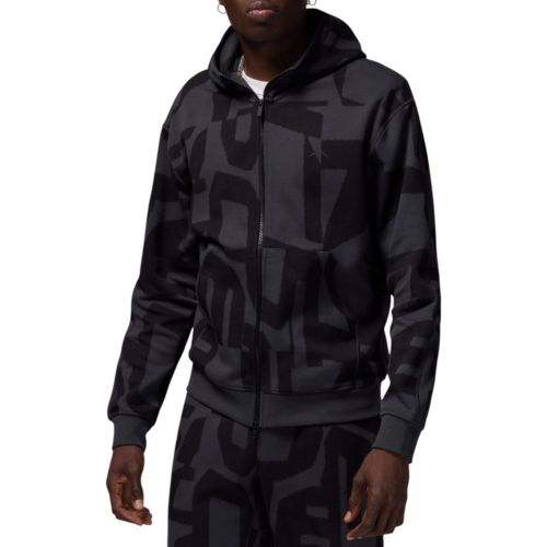 【NIKE】Jordan Sport All Over Print Full Zip Fleece Hoodie Jordan Men's Dri-FIT Sport Hoop Fleece Allover Print Full
