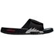 Black/Fire Red/Silver