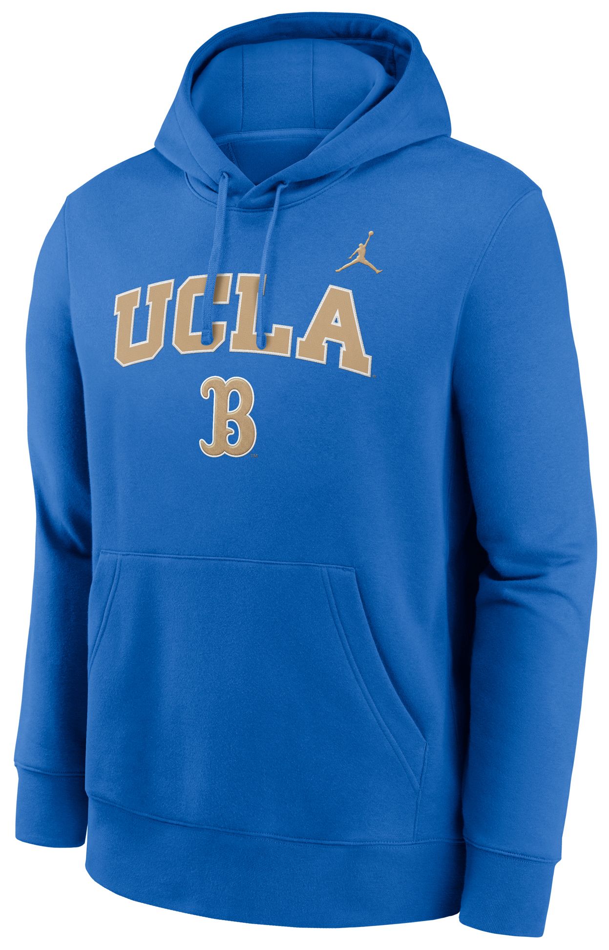 Jordan Adult UCLA Bruins Club Fleece Signal Blue Hoodie