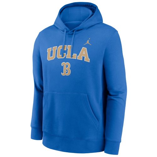ジョーダン メンズ パーカー UCLA Bruins Jordan Brand Basketball Icon Club Fleece Pullover Hoodie - Blue Jordan Men's UCLA Bruins True Blue Club Fleece Primary Logo