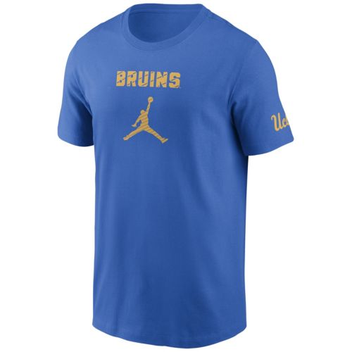 Nike ジョーダン　UCLA Football Tシャツ Jordan Men's UCLA Bruins Blue Legend Logo T-Shirt | Dick's