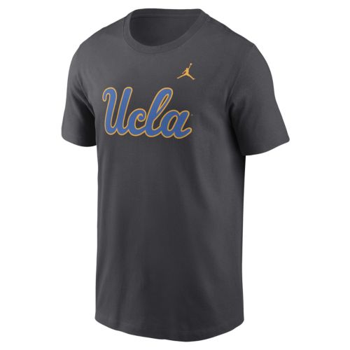 Nike ジョーダン　UCLA Football Tシャツ Jordan Men's UCLA Bruins Blue Legend Logo T-Shirt | Dick's