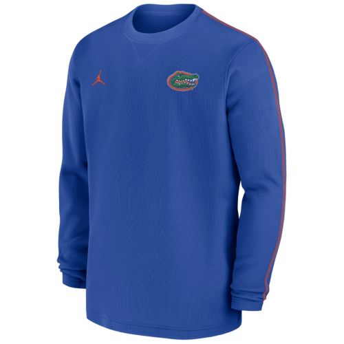 【Nike】Florida Gators Victory Jordan Brand Long-Sleeve Top Jordan Men's Florida Gators Game Royal Victory Half-Zip