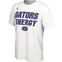 Jordan Men's Florida Gators White Dri-FIT 'Energy' Bench T-Shirt