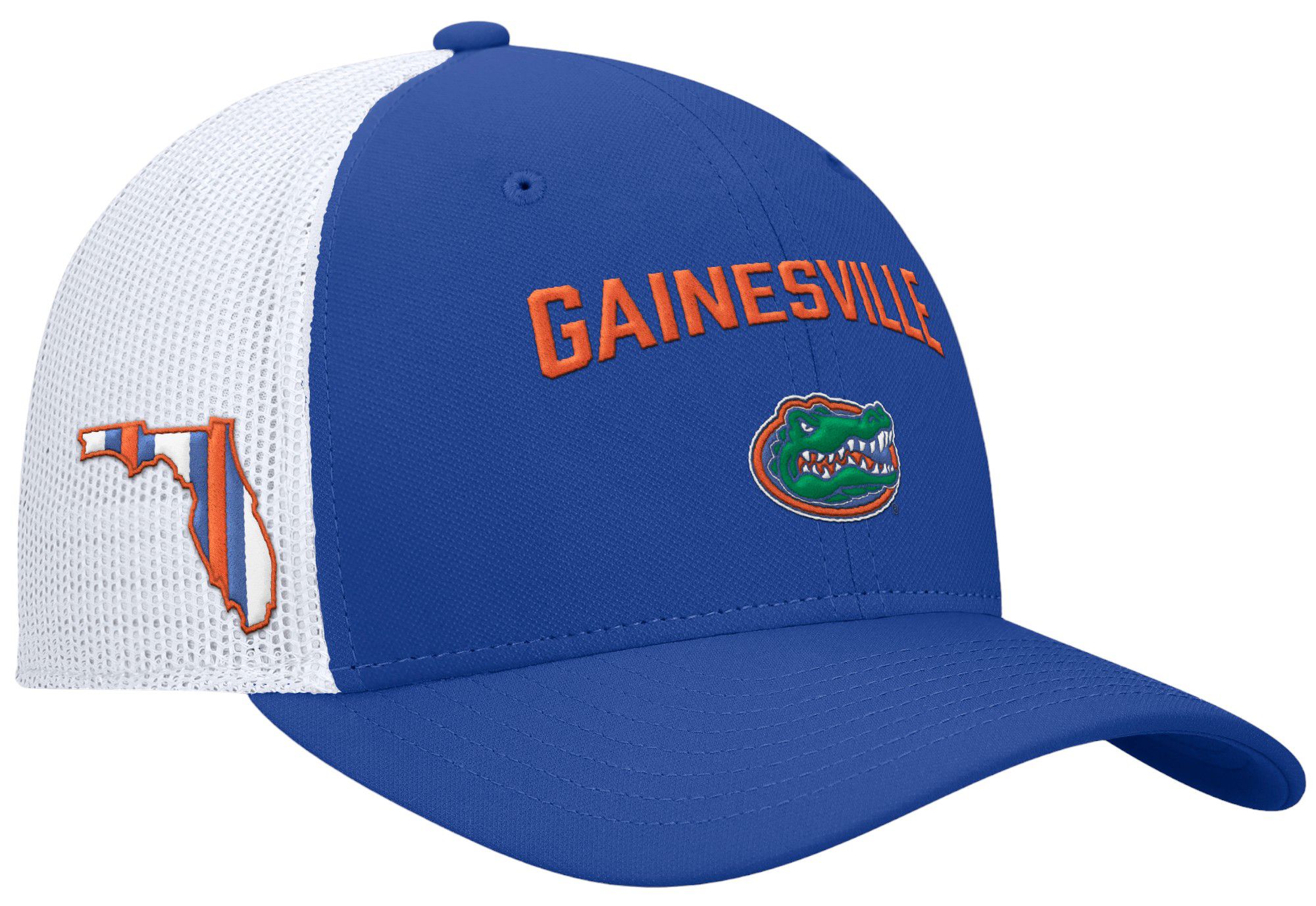 Jordan Men's Florida Gators Blue Rise Adjustable Trucker Hat