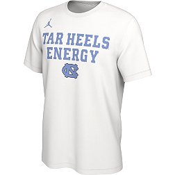 Jordan Men's North Carolina Tar Heels White Dri-FIT 'Energy' Bench T-Shirt