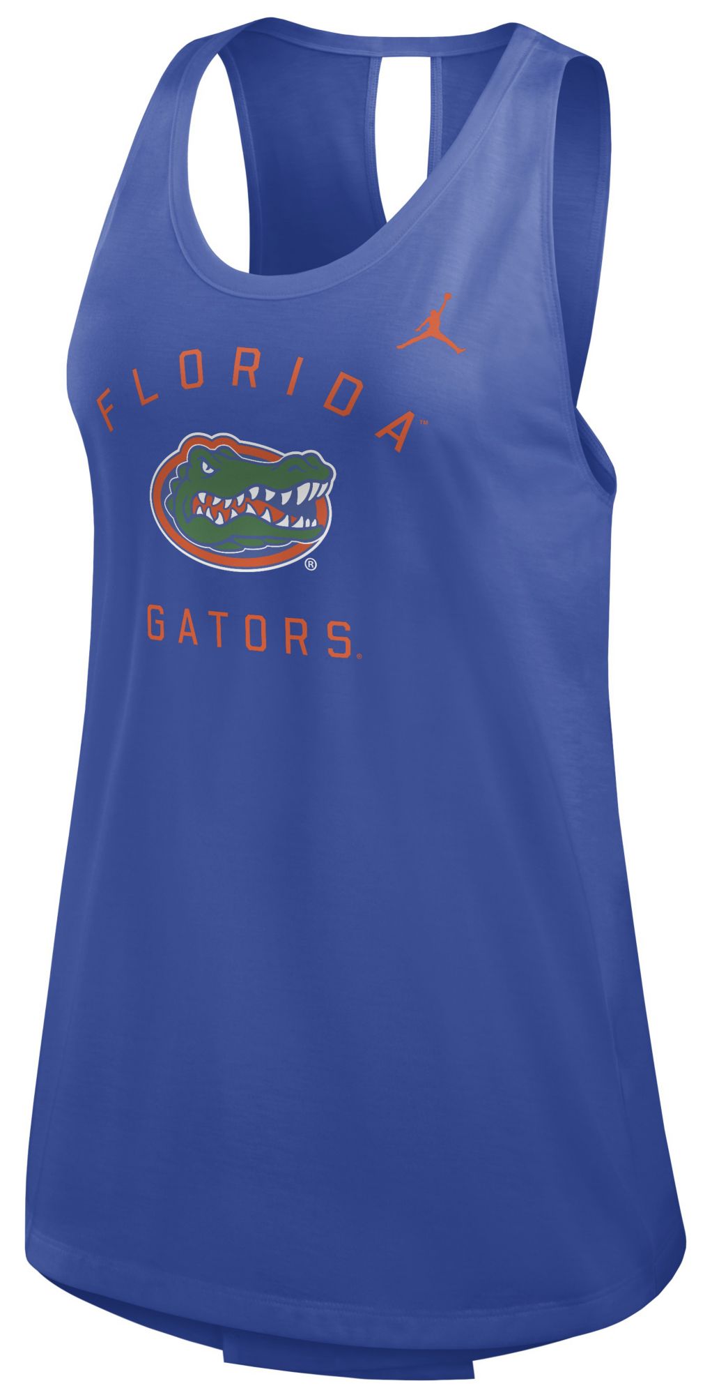 Jordan Women's Florida Gators Blue Open Back Tank Top