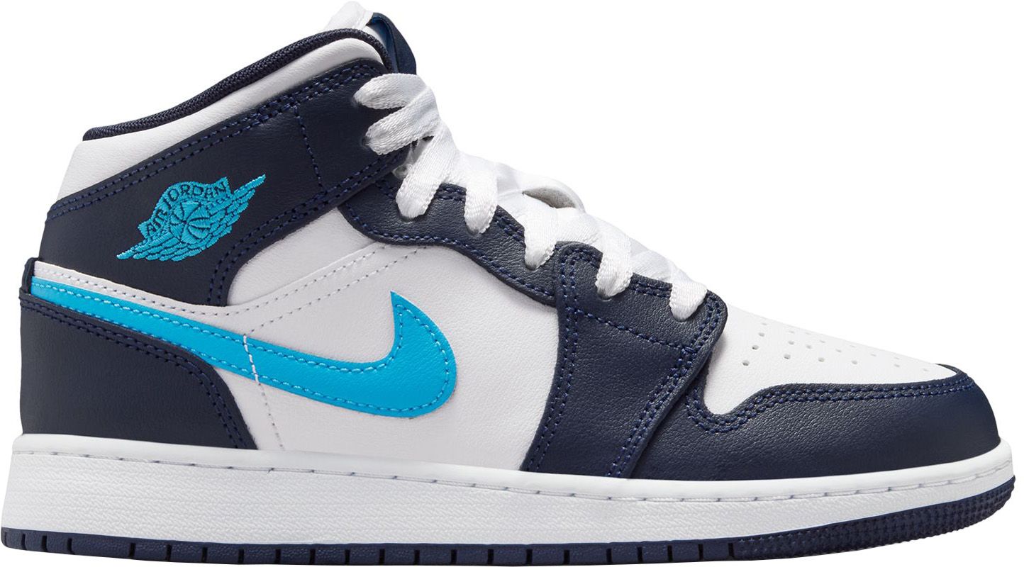 Obsidian/Dk Powder Blue-White