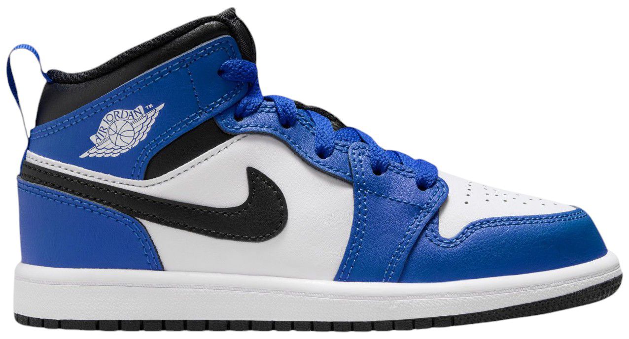 Jordan Kids' Preschool Air Jordan 1 Mid Basketball Shoes