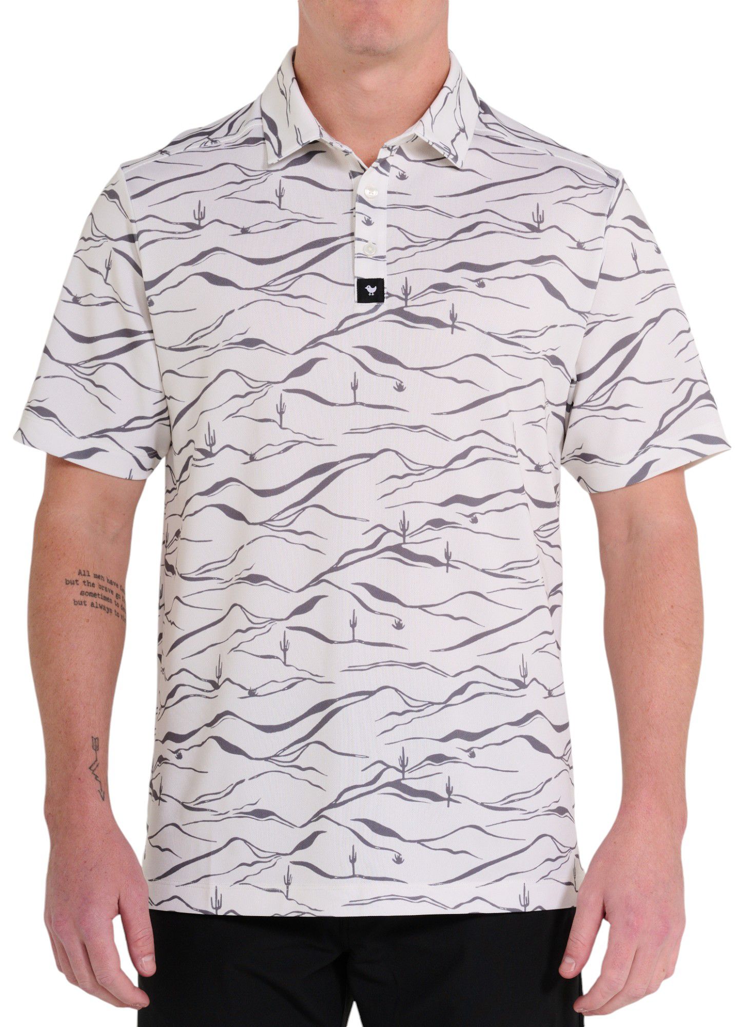 Bad Birdie Men's Desert Pique Golf Polo