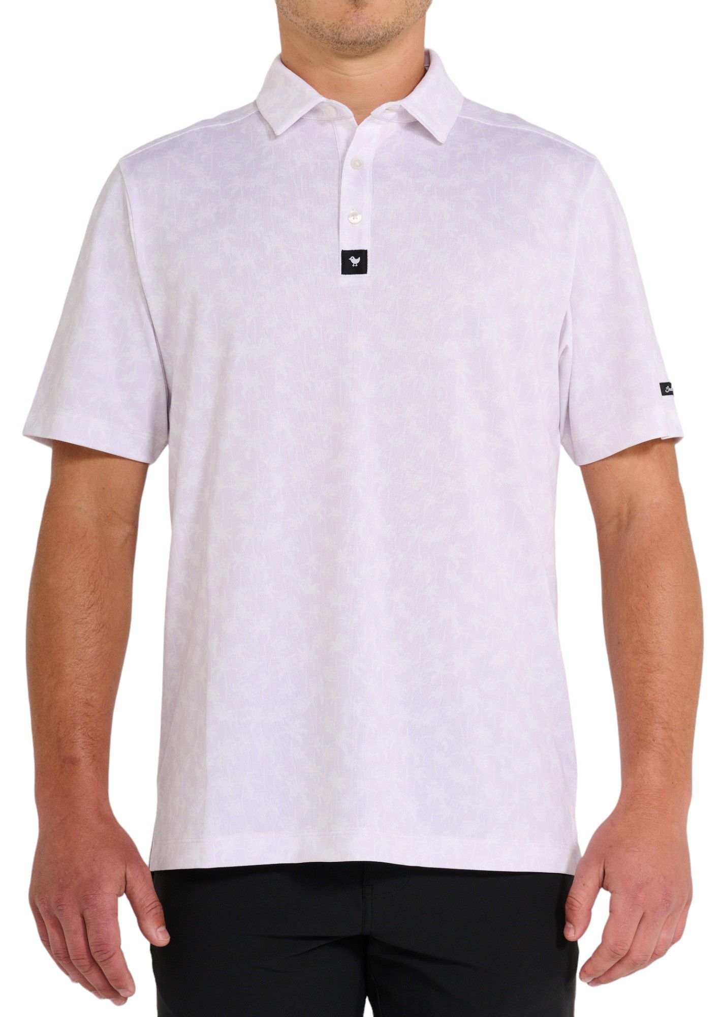 Bad Birdie Men's Palmetto Iris Pique Golf Polo