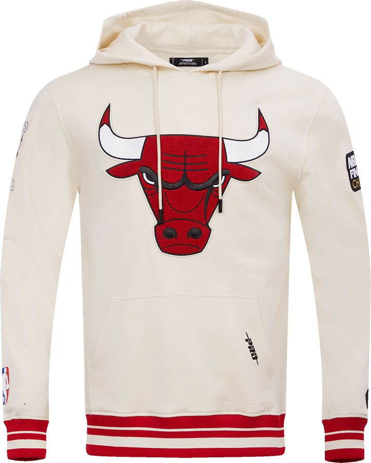 Pro Standard Adult Chicago Bulls White Retro Hoodie
