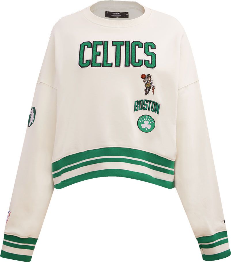 Pro Standard Women's Boston Celtics Ribbed Crewneck Sweatshirt