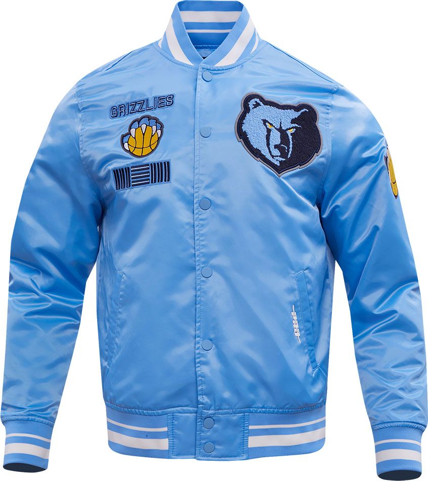 Pro Standard Adult Memphis Grizzlies Blue Retro Classic Satin Jacket