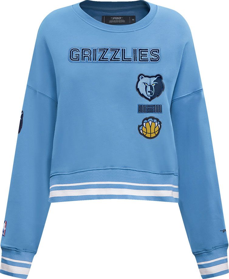 Pro Standard Women's Memphis Grizzlies Ribbed Crewneck Sweatshirt
