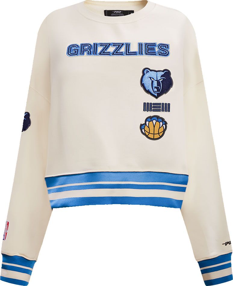 Pro Standard Women's Memphis Grizzlies Ribbed Crewneck Sweatshirt