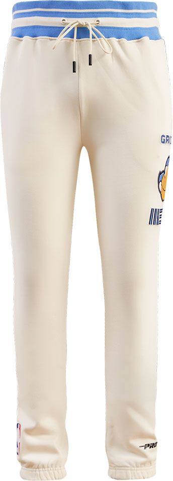 Pro Standard Adult Memphis Grizzlies White Retro Fleece Sweatpants