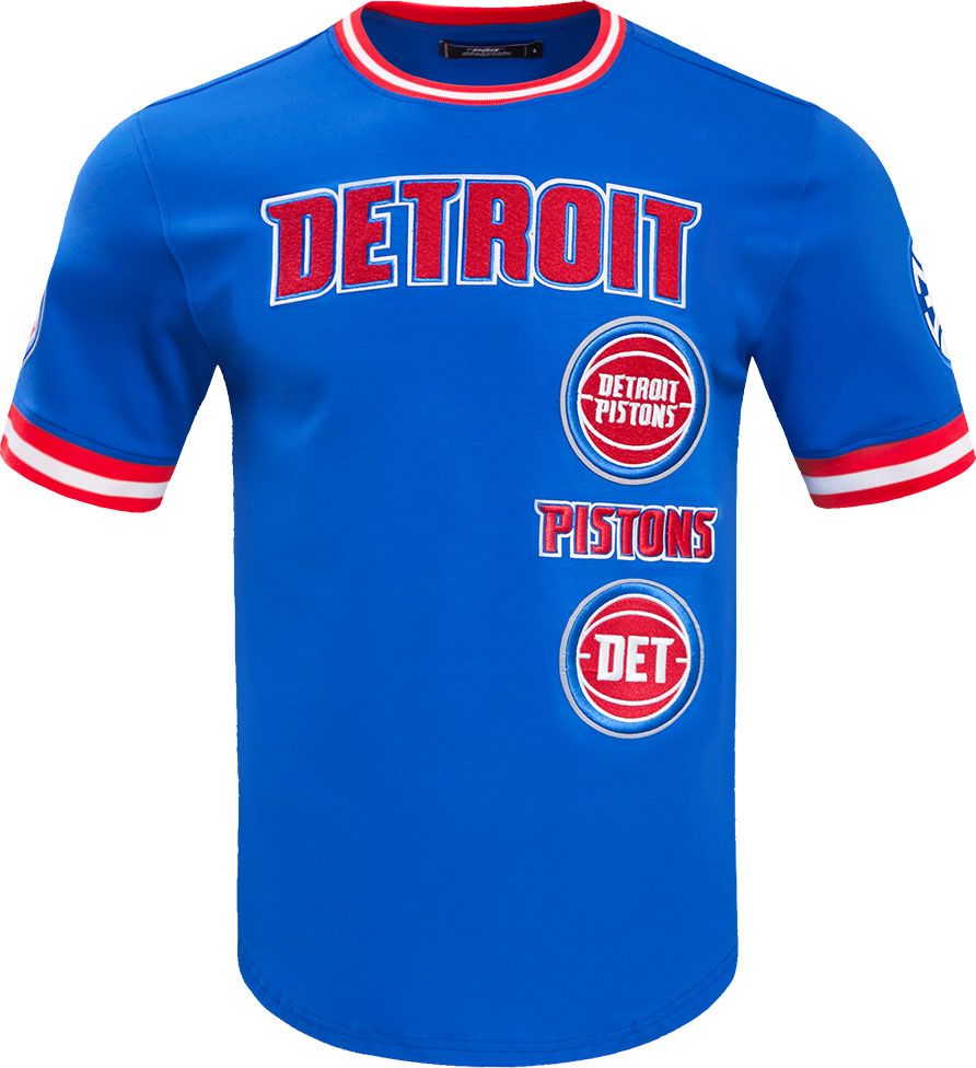 Pro Standard Adult Detroit Pistons Blue Retro T-Shirt