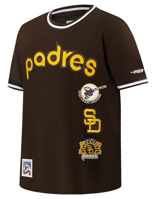 Pro Standard Boys' San Diego Padres Brown Classic Retro T-Shirt