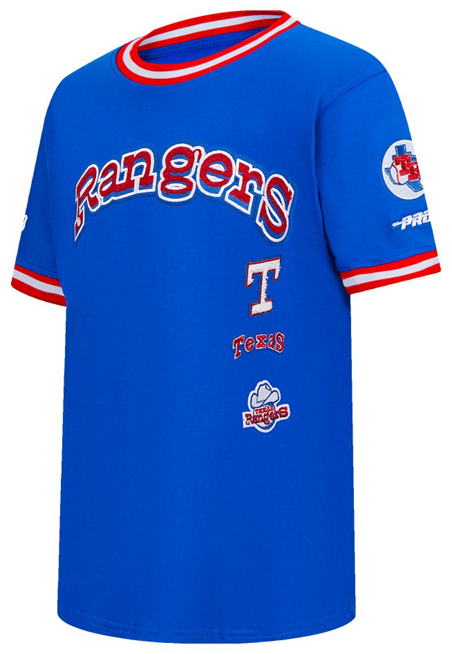 Pro Standard Boys' Texas Rangers Royal Classic Retro T-Shirt