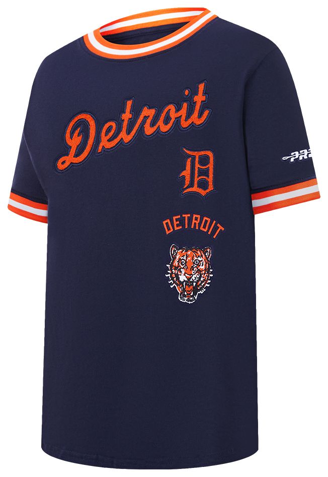 Pro Standard Boys' Detroit Tigers Navy Classic Retro T-Shirt
