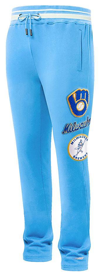 Pro Standard Men's Milwaukee Brewers Retro Fleece Sweatpants